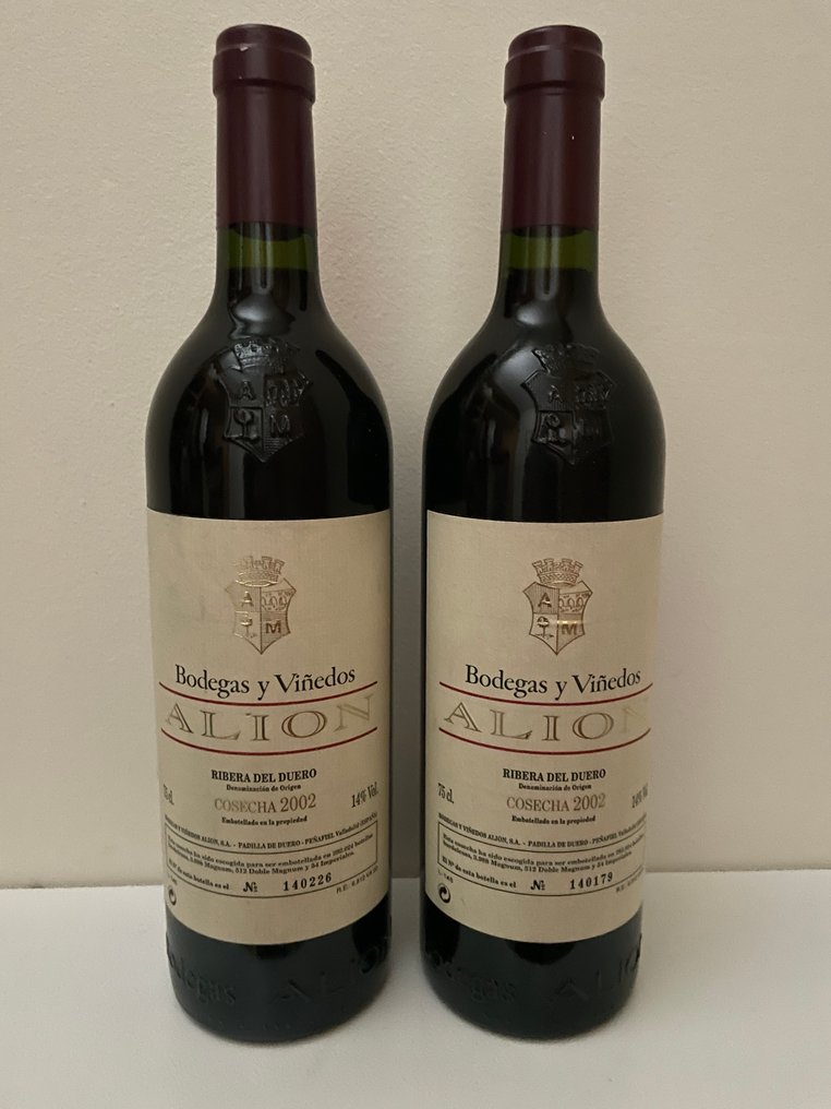 2002 Bodegas y Viñedos Alion - 斗罗河岸 - 2 Bottles (0.75L) #1.0