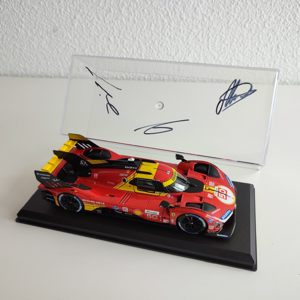 法拉利 - 利曼24小時耐力賽 - Fuoco, Molina, Nielsen - 2024 - 比例1/24的模型车  #1.0