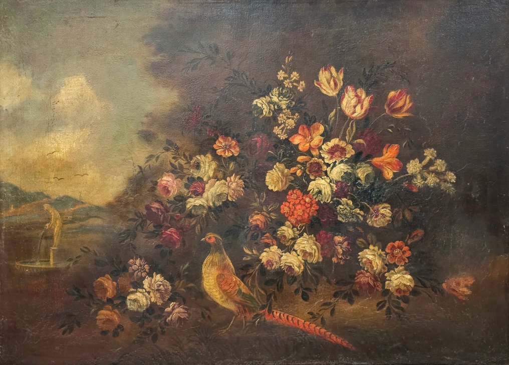 Italian school (XVIII-XIX) - Trionfo floreale #1.0