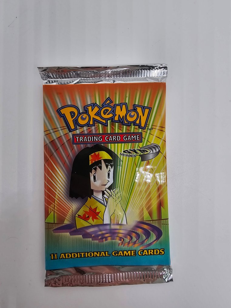 Pokémon - 1 Booster pack - Gym Heroes booster pack - Various sets #1.0