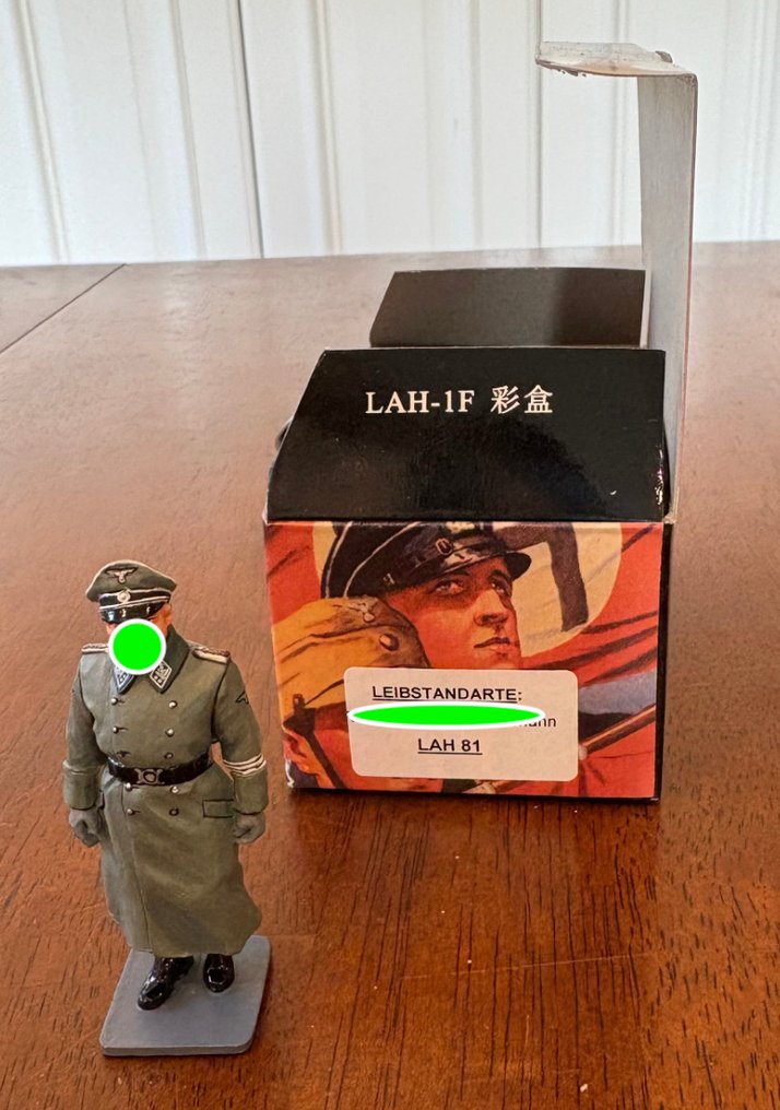 King & Country - Statuetta militare in miniatura - Berlin '38 4x figure set Leibstandarte (4) - Metallo #1.0