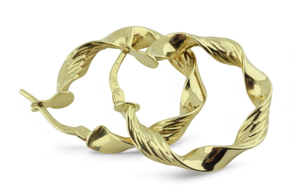 Κρίκοι - 18 καράτια Κίτρινο χρυσό #1.0