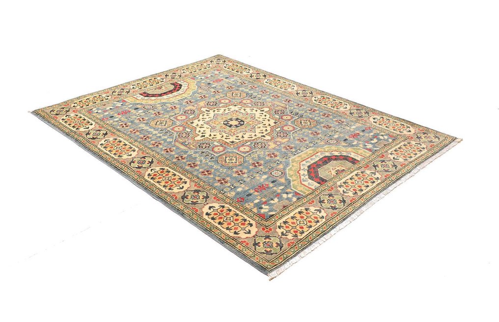 Kazak - Tapis - 197 cm - 153 cm - Fait main - jamais utilisé - Neuf #2.1