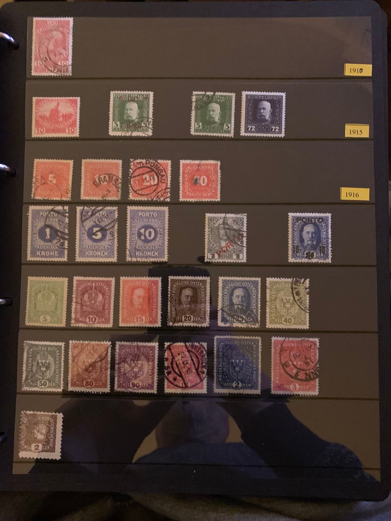 Áustria  - Conjunto muito bonito de selos austríacos com selos interessantes. #2.1