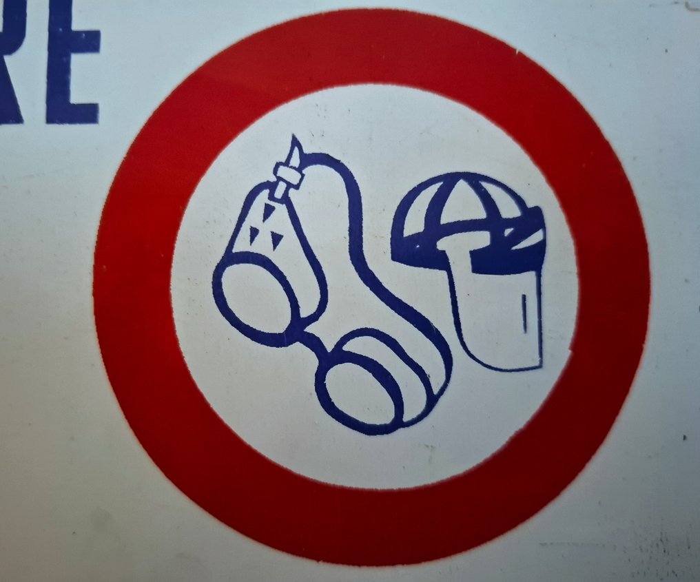 Targa smaltata skylt - Skylt - Metall #4.3