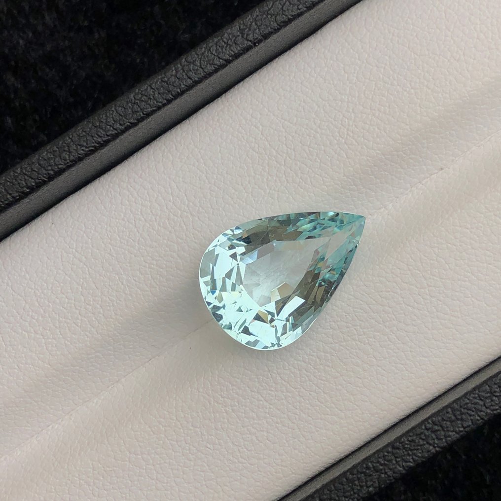 没有保留价 - 1 pcs  绿色, 蓝色 海蓝宝石  - 7.78 ct - 国际宝石研究院（IGI） #2.1