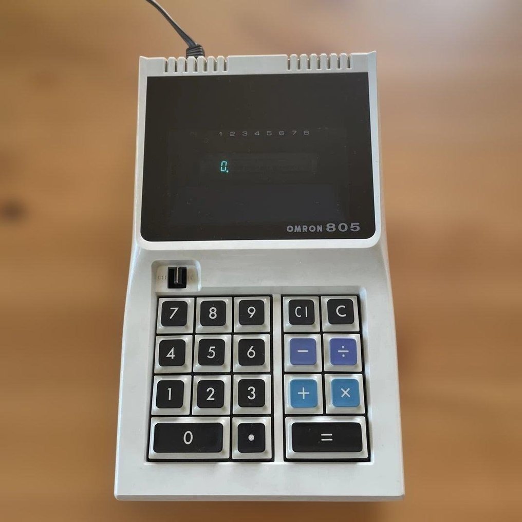 OMRON - Omron 805 Electronic Calculator – Early VFD Display – Japan - Calculator - 1970-1980 #1.0
