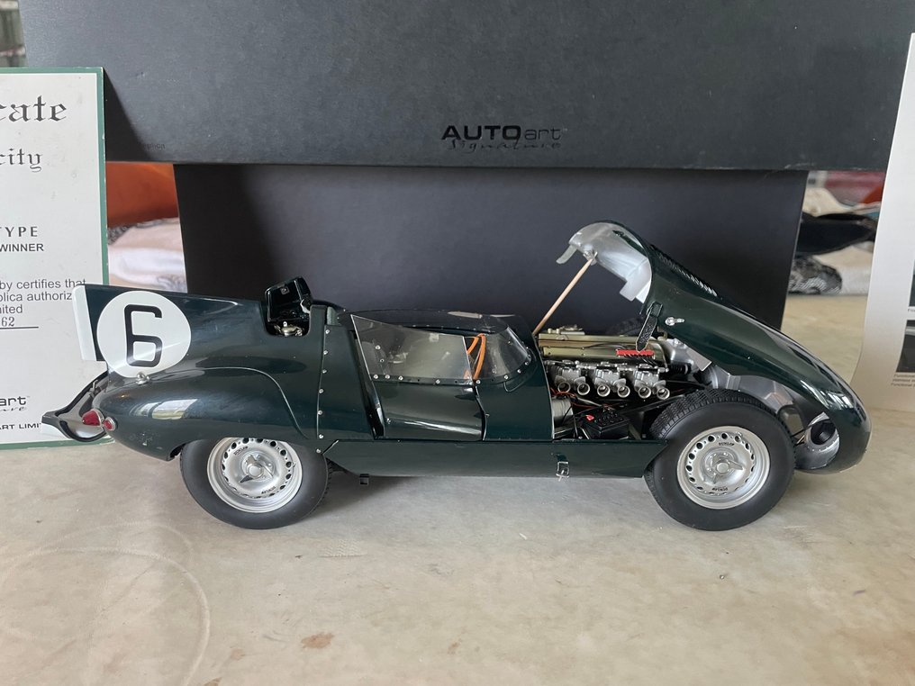 Autoart 1:12 - Αυτοκίνητο μοντελισμού - Jaguar D-Type Le Mans 1955 #1.0