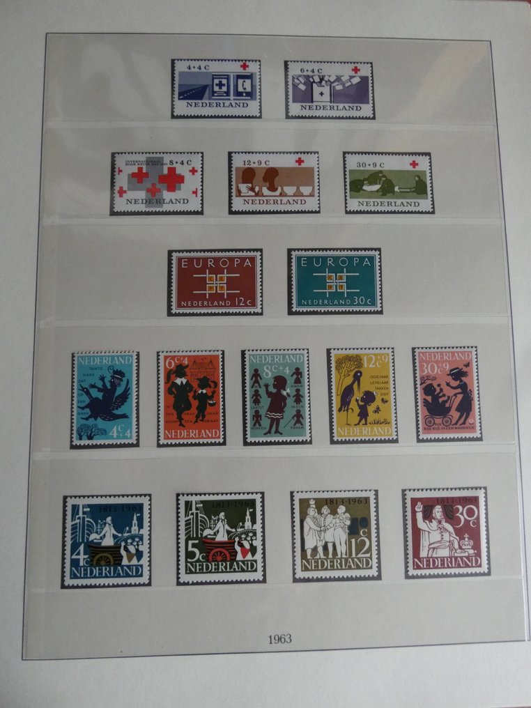 荷兰 1962/2001 - 收藏邮票，装在3个Lidner T相册中。 #3.2