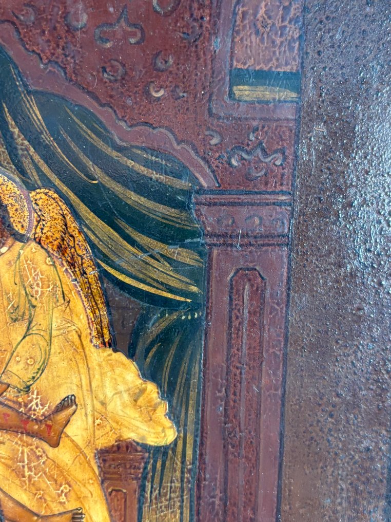 Ikoni - San Giovanni ja suojelusenkeli - Puu #4.3