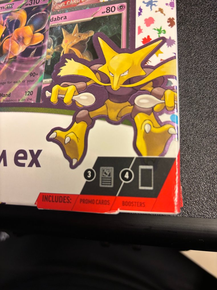 Pokémon - 1 Box - Alakazam Ex 151 Collection - Scarlet & Violet - Scarlet & Violet 151 #3.2