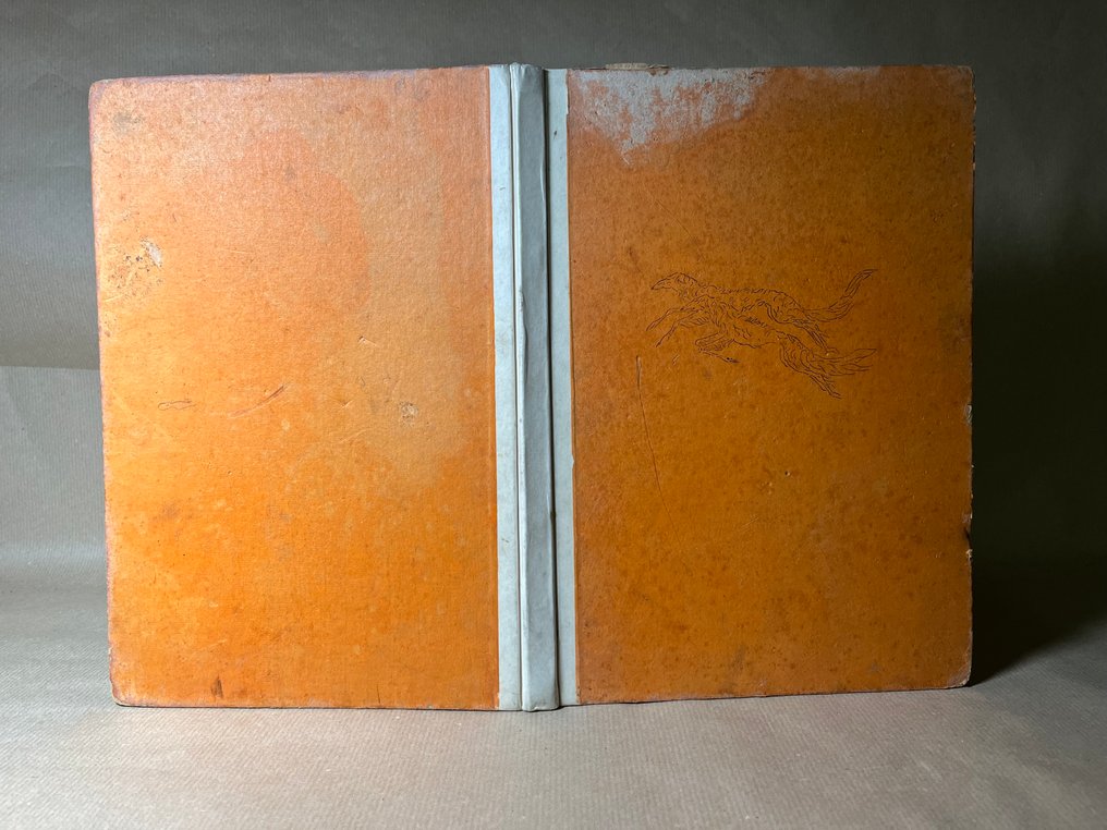 Kasimir Edschmied [Eduard Schmid] (1890-1966) / Erna Pinner (illustrations) (1890-1987) - Tiere Mädchen und Antilopenjagd am Nil mit zehn Original-Radierungen von Erna Pinner - 1928 #2.1