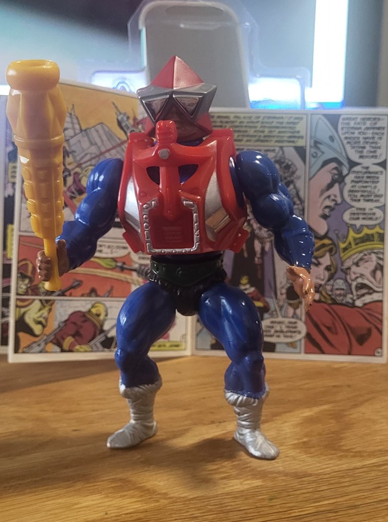 Mattel - 小雕像 - Masters of the Universe action figure Mekaneck (1983) - 塑料 #1.0