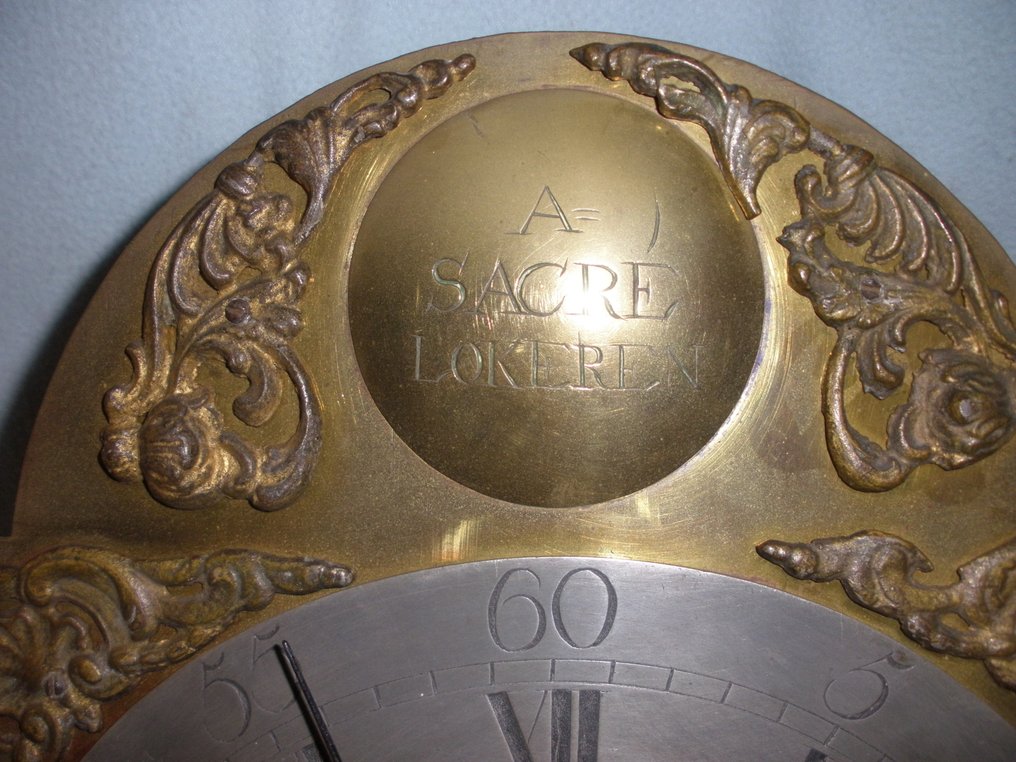 比利时洛克伦的AJ Sacre 18世纪钟表 - A J Sacre uit lokeren Belgie - 古董 Messing 黄铜 Ijzer 铁 Tin 锡 - 1750-1800 - 18世纪末的钟表 #3.2