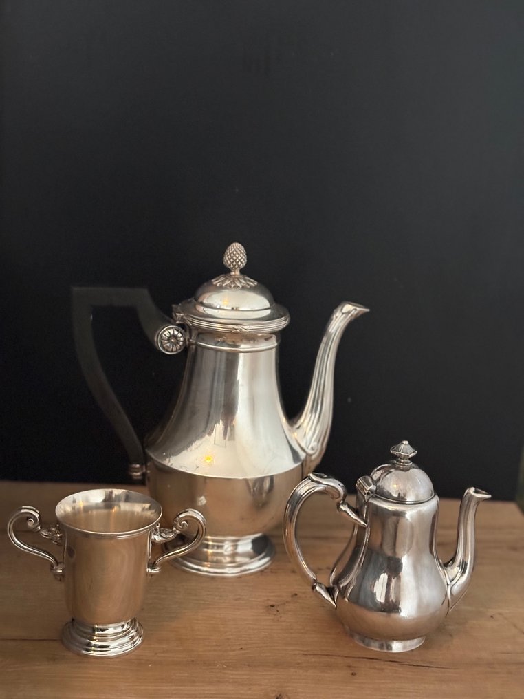 Christofle - Καφετιέρα (3) - Επάργυρο #1.0