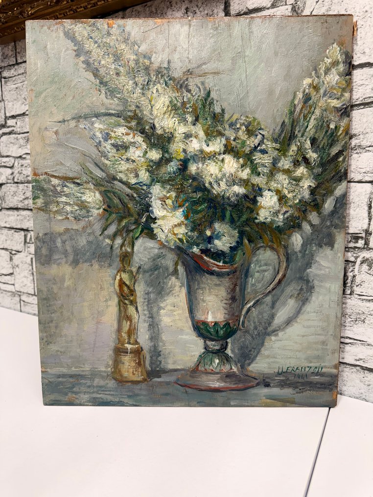 Umberto Carlo Franzosi (1891-1973) - Vaso di fiori #1.0