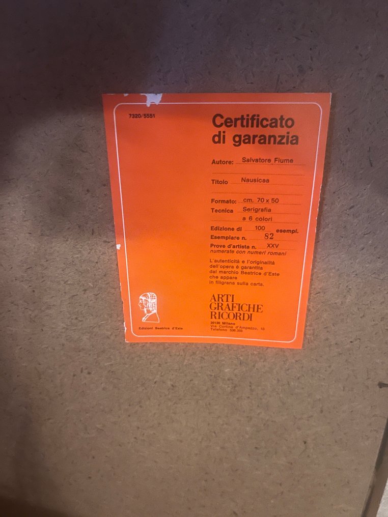 Salvatore Fiume (1915-1997) - Nausicaa #4.3