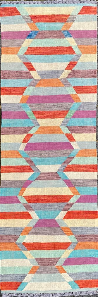 Designer Kelim - Unused - Carpet - 245 cm - 83 cm #1.0