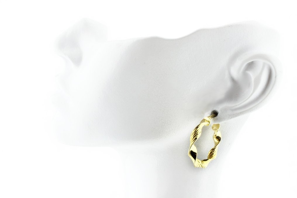 Κρίκοι - 18 καράτια Κίτρινο χρυσό #1.0