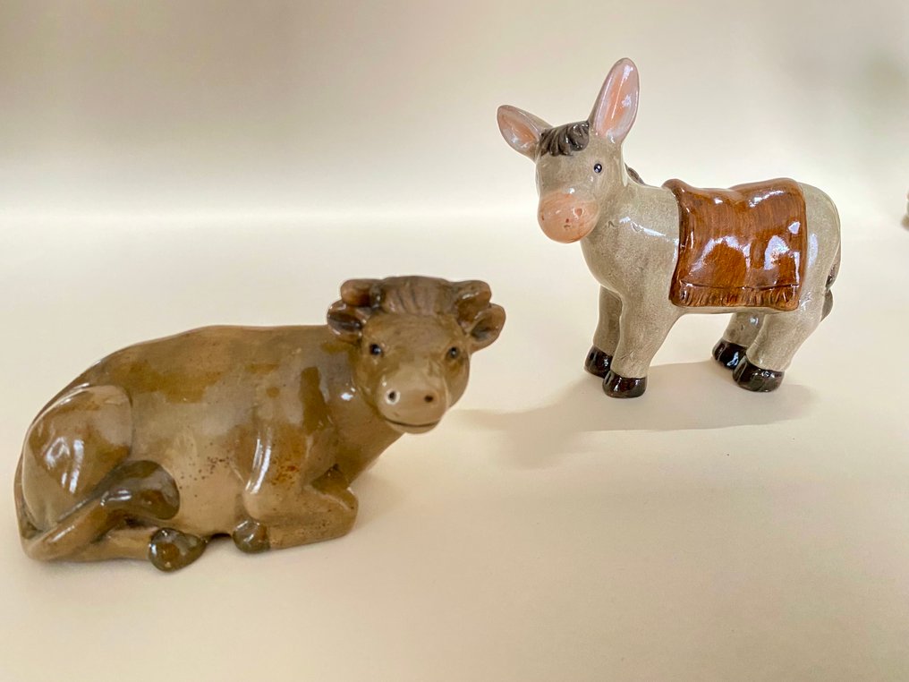 聖誕人形飾物 (7) - 陶瓷 - 圣诞团体，圣诞马槽 #2.1