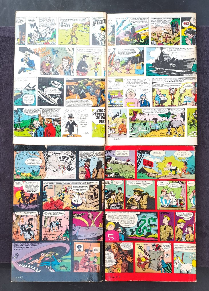 Pilote (magazine) - Super Pocket N°1 à N°4 - 4 Album - First French edition - 1968/1969 #1.0