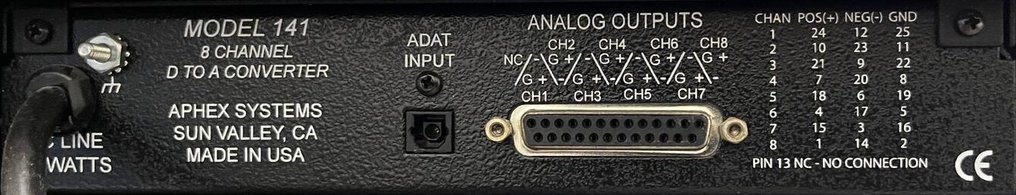Aphex - Modell 141 Ljudsignalomvandlare #1.0