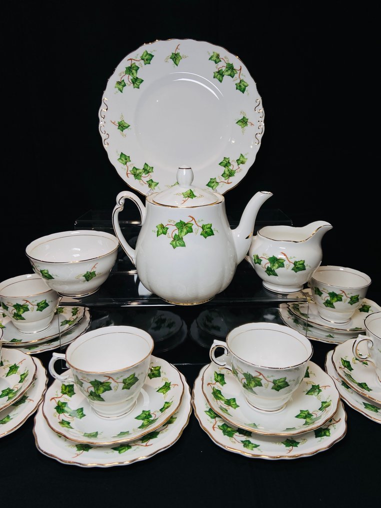 Colclough - 整套茶具 (22) - Ivy - 瓷器 #2.1