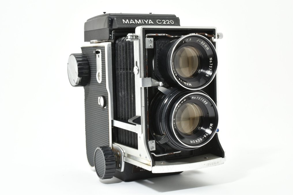 Mamiya C220 Professional + Sekor 2.8/80mm Ikerlencsés tükörreflexes fényképezőgép (TLR) #2.1
