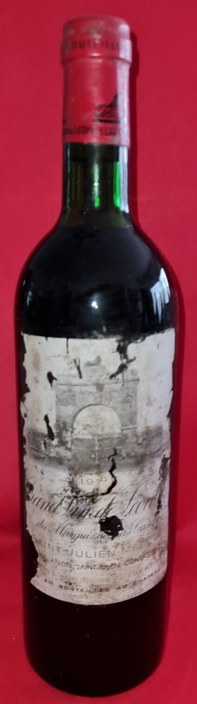 1974 Chateau Leoville Las Cases - Bordeaux, Saint-Julien 2ème Grand Cru Classé - 2 Bottles (0.75L) #1.0