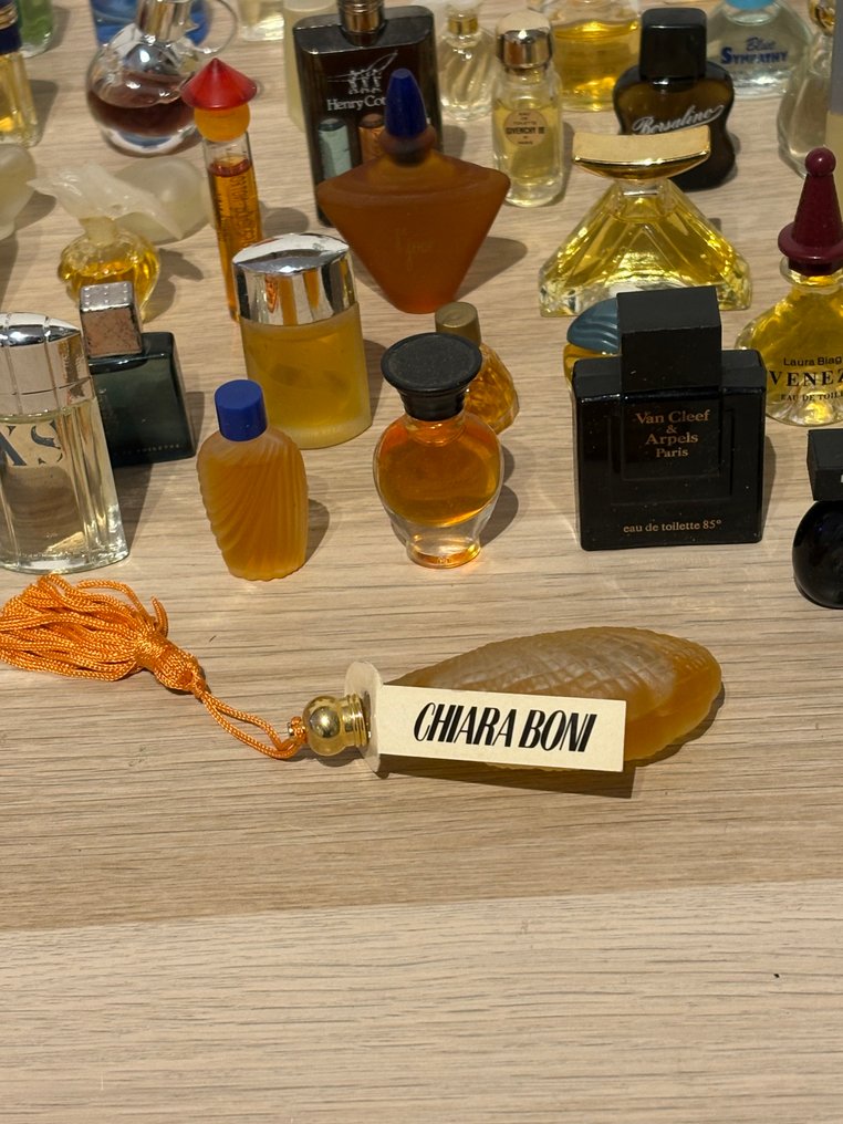 Φιάλη αρώματος (61) - Γυαλί - 61 μινιατούρες φιαλίδια #1.0