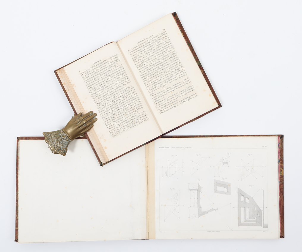 Alphonse Chevillard - Leçons nouvelles de perspective. Avec Atlas de 32 planches in-4°. - 1868 #1.0