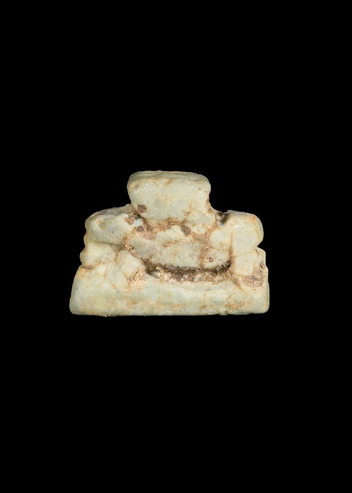 Αρχαία Αίγυπτος, Νέο Βασίλειο Τυρκουάζ Φαιάς Φυλαχτό της Nut ως μια χήνα  (χωρίς τιμή ασφαλείας) #1.0