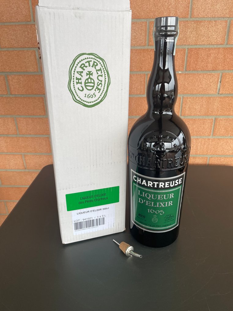 Chartreuse - jéroboam - Liqueur d´Elixir 1605 - b. 2025 - 3 Litres #1.0
