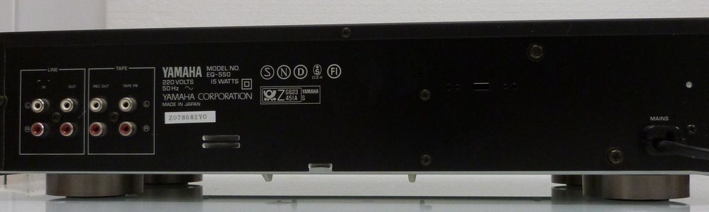 Yamaha - EQ-550 立体图形均衡器 #2.1