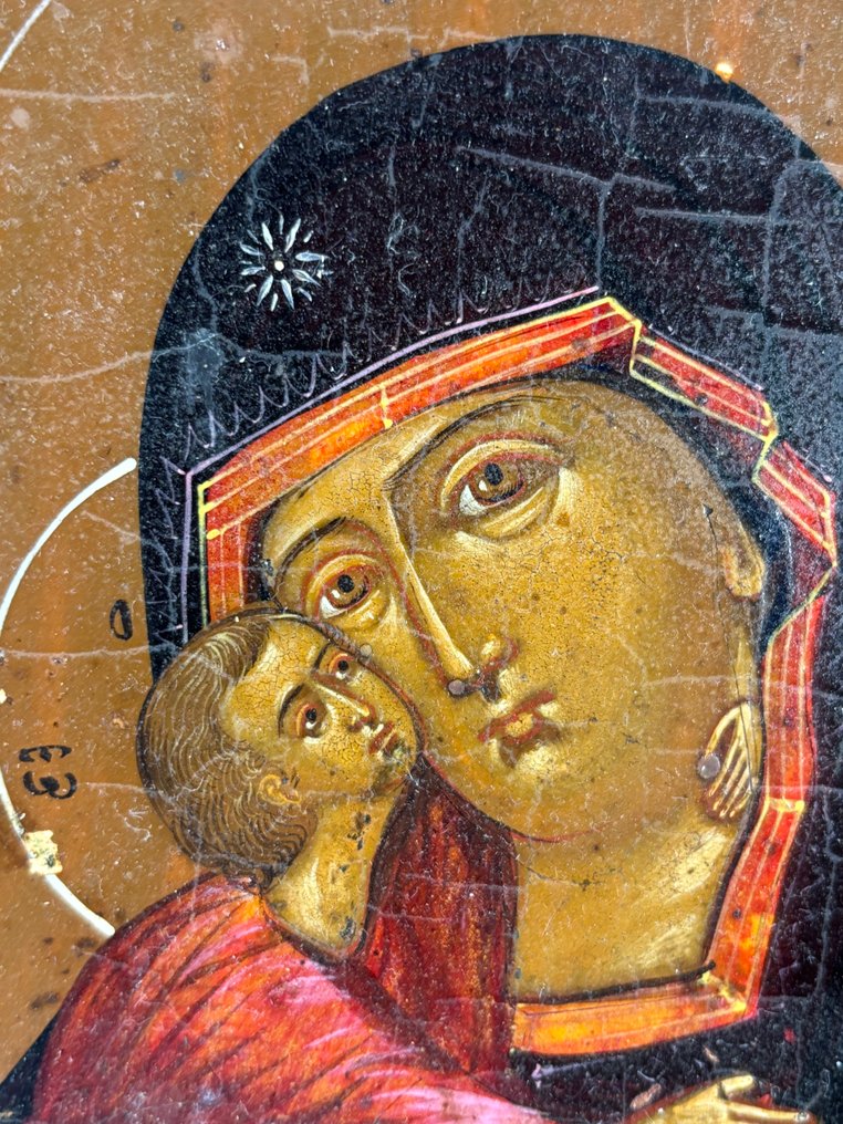 標誌 - 費奧多羅夫聖母 - 木 #4.3