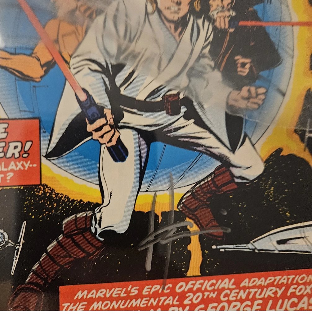 Star Wars (Vol. 1) #1 - Signed by Howard Chaykin - 1 Signed graded comic - 第一版 - 1977 - CGC 9 #1.0