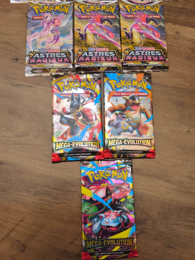 Pokémon - 12 Booster pack - Astres Radieux, Méga évolution - Sword & Shield #4.3