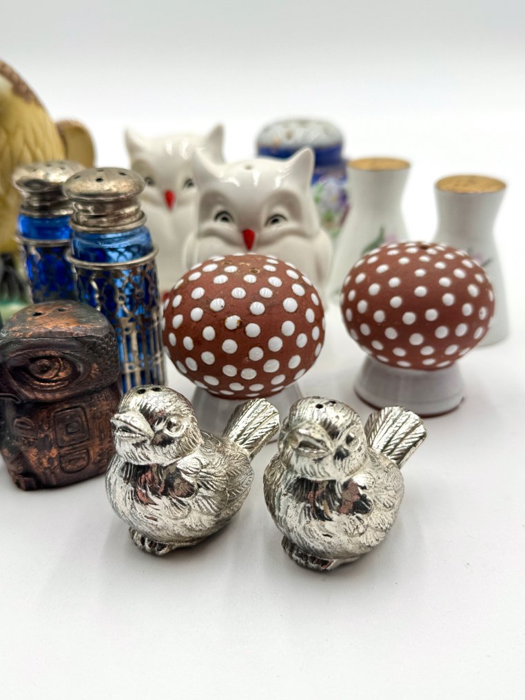 鹽及胡椒瓶 (15) - 瓷器, 陶瓷, 金屬 #2.1