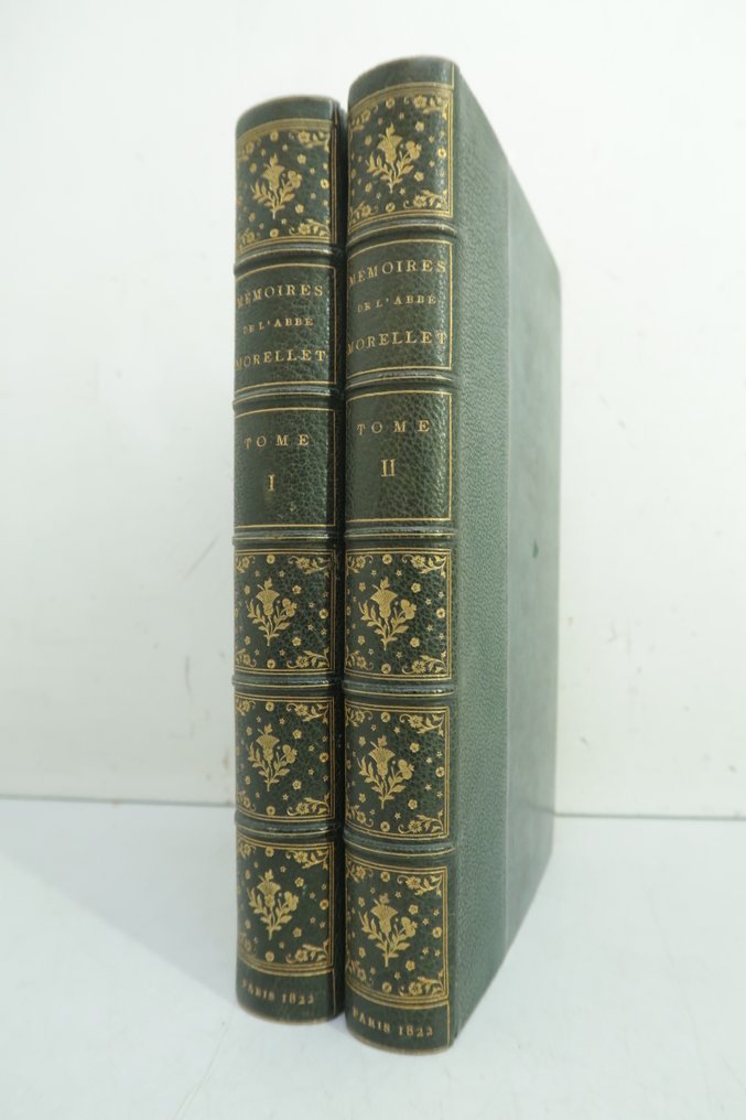 Signé; Abbé Morellet ; M. Lémontey - Mémoires de l’abbé Morellet, de l’Académie française [avec L.A.S. de l'auteur] - 1821 #2.1