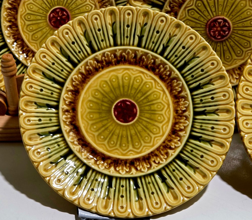 盤子 (8) - 陶瓷 - 德国的Majolica #3.2