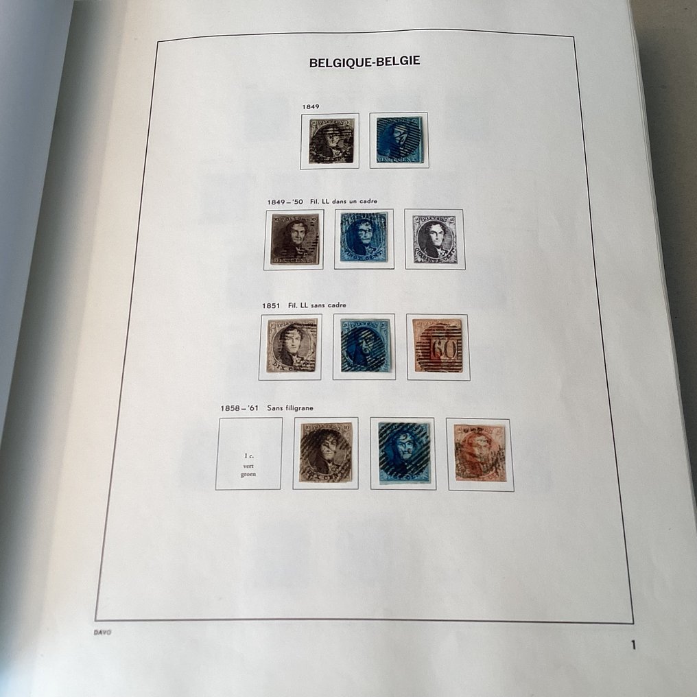 Belgium 1849/1986 - Nice basic collection including Klassiek, Elisabeth Verpleegster, UPU, Begijnhof Brugge, etc. - OBP #1.0