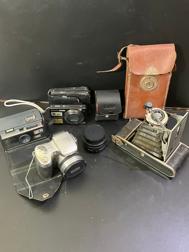 Kodak, Sony, Vivitar, nada lumiere lot mixte: Instamatic caméra 50 et plus encore... Digitális fényképezőgép #1.0