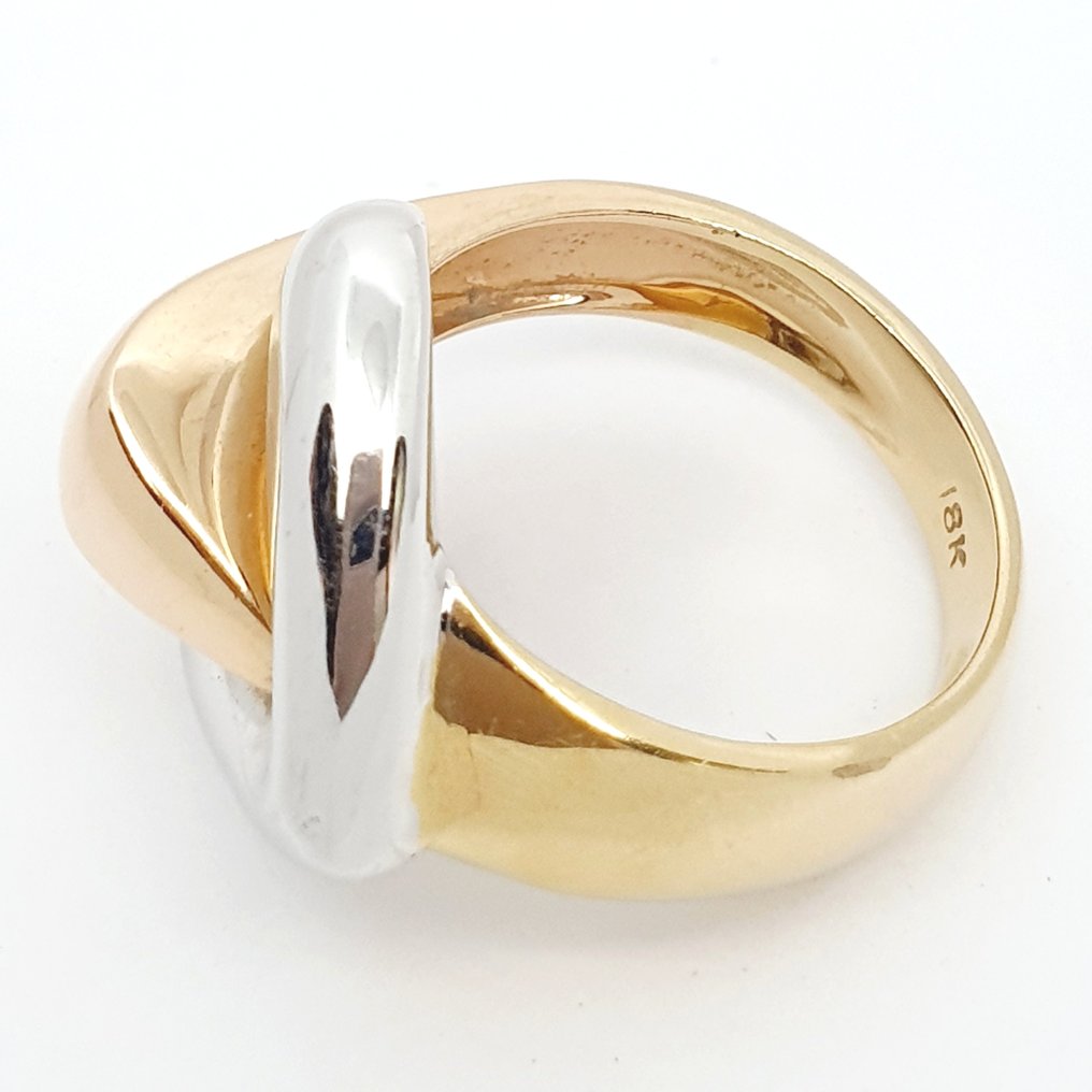 Pierścionek - 18-karatowe Żółte złoto, Białe złoto, Różowe złoto #3.2