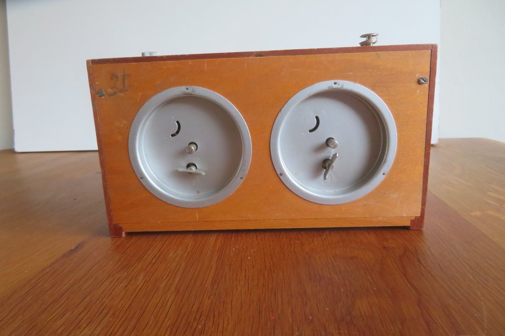 Chess set - 2 GARDE Chess Clock's - Wood #2.1