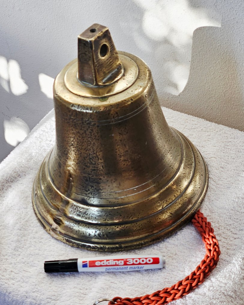 Schiffsglocke - Bronze - schwer 5 kg, Durchmesser 23 cm. #3.2