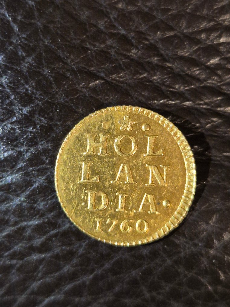 荷兰， 荷兰省 Gouden bezemstuiver 1760 #2.1