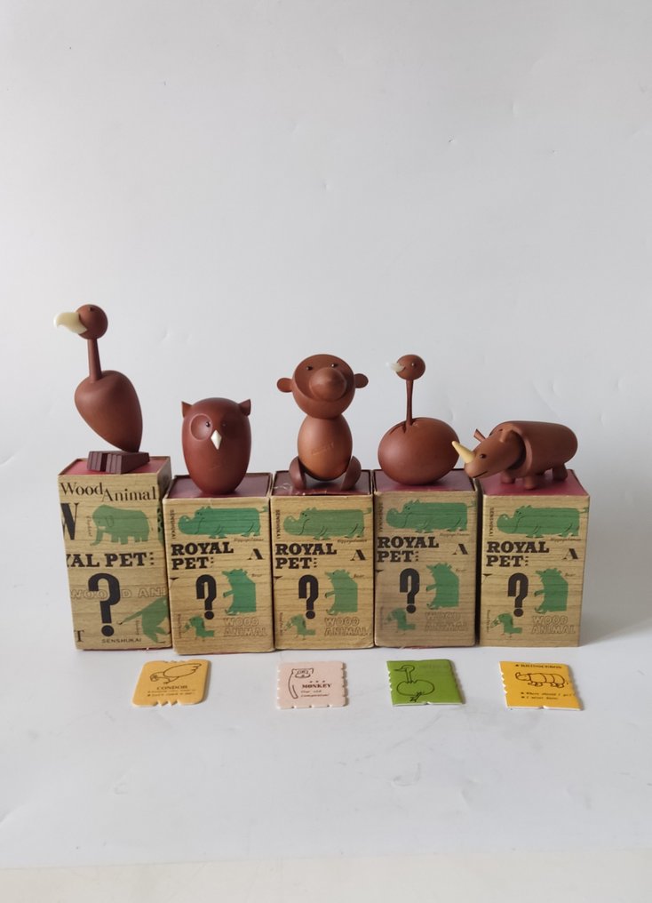 千趣会 Senshukai Royal pet Vintage Wooden Animals  - Doll 千趣会 Senshukai Royal pet Vintage Wooden Animals - Japan #1.0