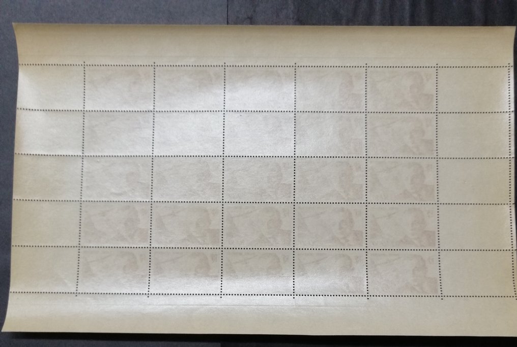 法国 1947/1948 - 圣埃克苏佩里、让·达诺的航空邮政A叶，C. Ader飞机的首次飞行。 - Yvert et Tellier. #2.1