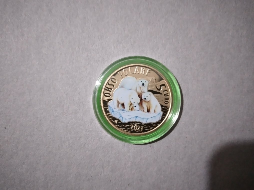Italy. 5 Euro 2021  (No Reserve Price) #1.0