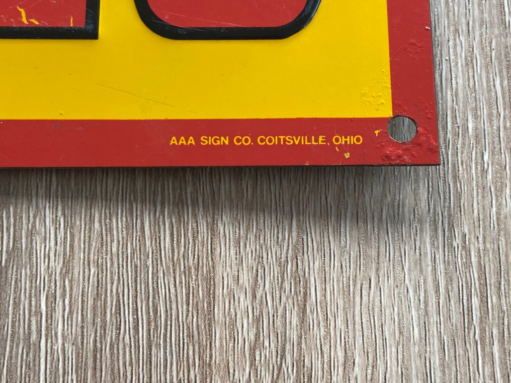 Sign - Indian Motorcycles / AAA Sign Co Coitsville Ohio #4.3